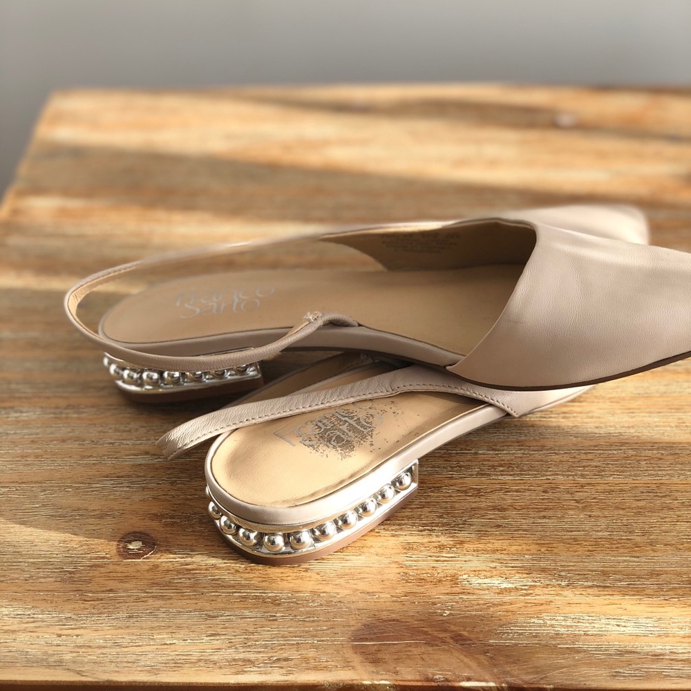 Sling back flats
